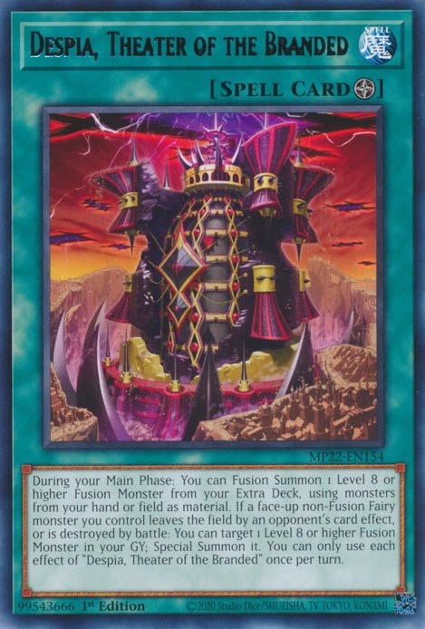 Despia, Theater of the Branded [MP22-EN154] Rare | Game Master's Emporium (The New GME)