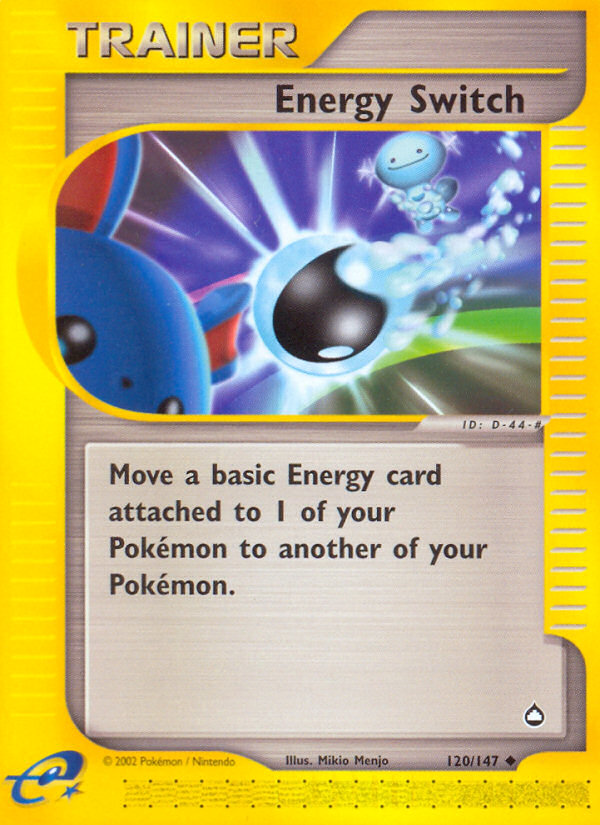 Energy Switch (120/147) [Aquapolis] | Game Master's Emporium (The New GME)