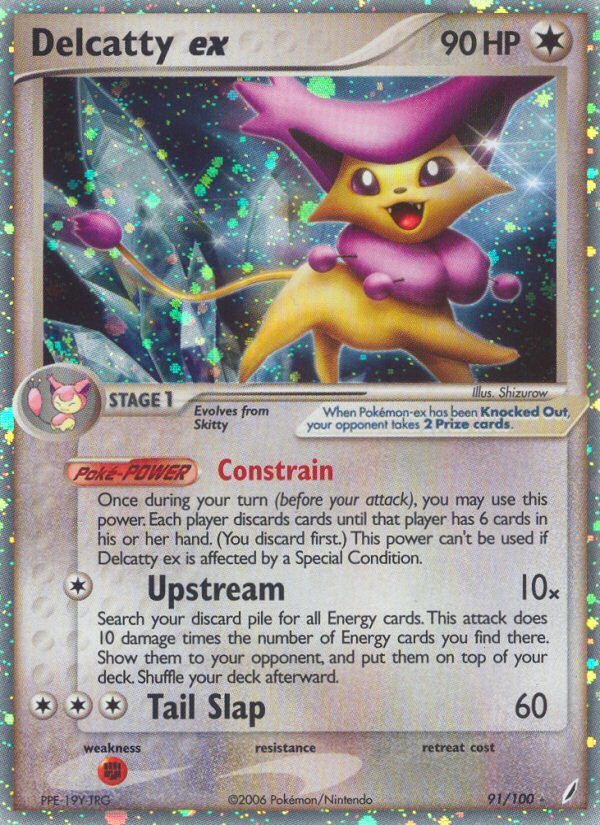 Delcatty ex (91/100) [EX: Crystal Guardians] | Game Master's Emporium (The New GME)