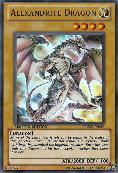 Alexandrite Dragon [PHSW-ENSP1] Ultra Rare | Game Master's Emporium (The New GME)