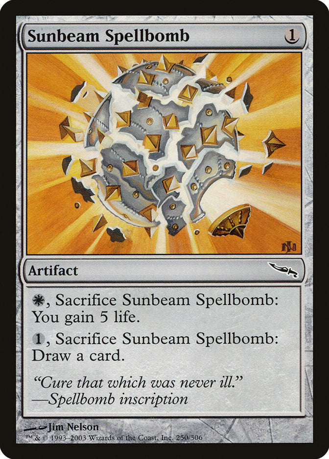 Sunbeam Spellbomb [Mirrodin] | Game Master's Emporium (The New GME)