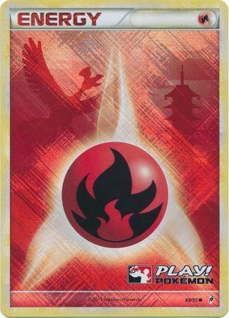 Fire Energy (89/95) (Play Pokemon Promo) [HeartGold & SoulSilver: Call of Legends] | Game Master's Emporium (The New GME)