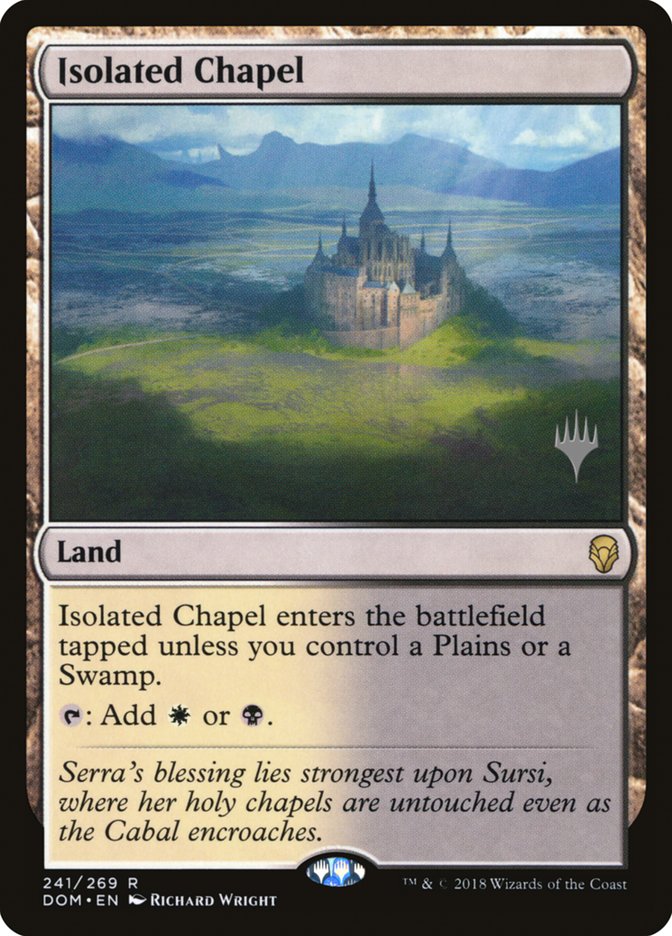 Isolated Chapel (Promo Pack) [Dominaria Promos] | Game Master's Emporium (The New GME)