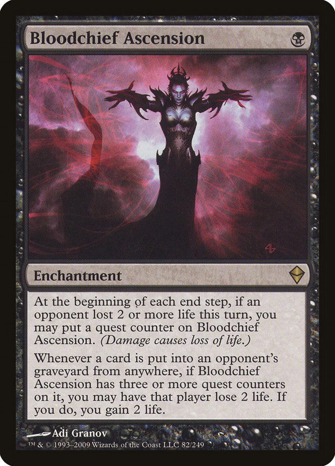 Bloodchief Ascension [Zendikar] | Game Master's Emporium (The New GME)