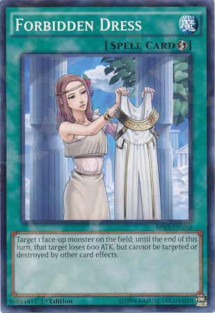 Forbidden Dress [BP03-EN180] Shatterfoil Rare | Game Master's Emporium (The New GME)