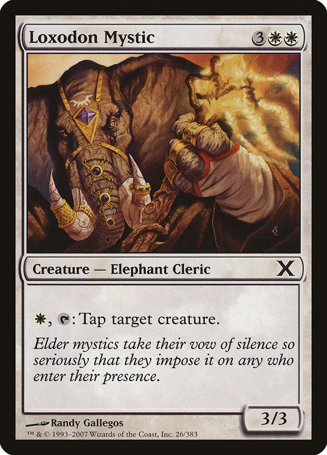 Loxodon Mystic [Tenth Edition] | Game Master's Emporium (The New GME)