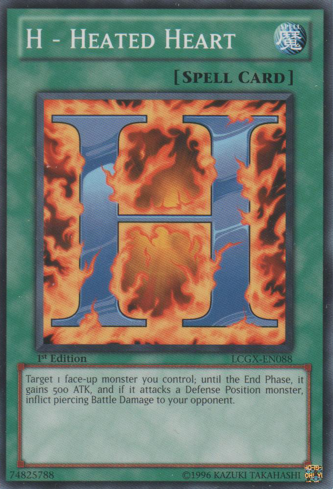 H - Heated Heart [LCGX-EN088] Common | Game Master's Emporium (The New GME)