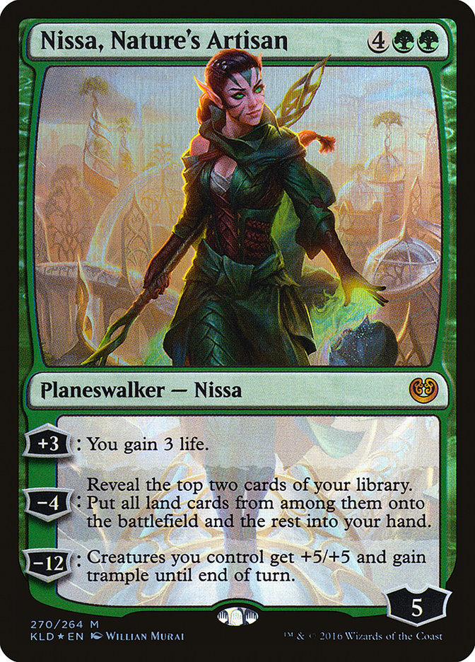 Nissa, Nature's Artisan [Kaladesh] | Game Master's Emporium (The New GME)