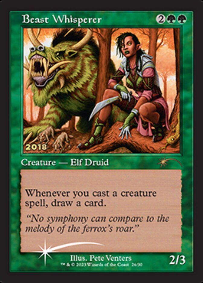 Beast Whisperer [30th Anniversary Promos] | Game Master's Emporium (The New GME)