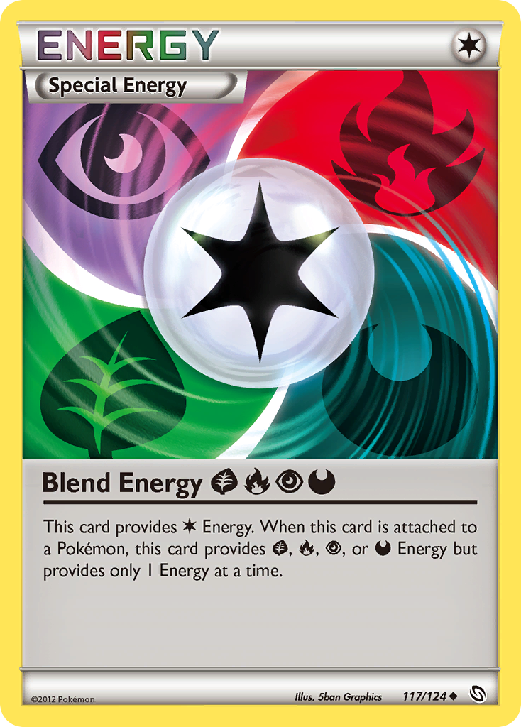 Blend Energy GrassFirePsychicDarkness (117/124) [Black & White: Dragons Exalted] | Game Master's Emporium (The New GME)