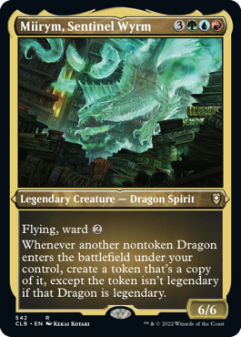 Miirym, Sentinel Wyrm (Foil Etched) [Commander Legends: Battle for Baldur's Gate] | Game Master's Emporium (The New GME)