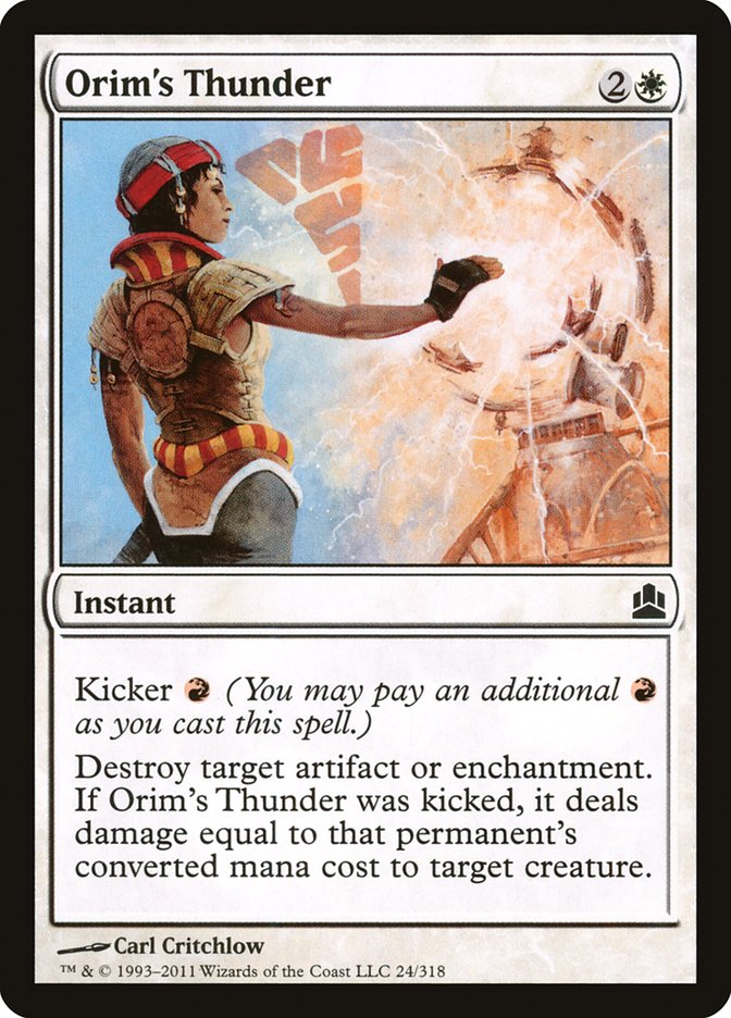 Orim's Thunder [Commander 2011] | Game Master's Emporium (The New GME)