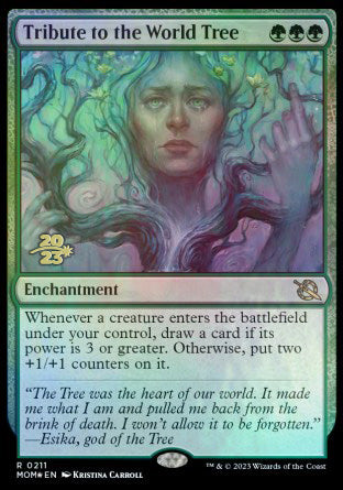 Tribute to the World Tree [March of the Machine Prerelease Promos] | Game Master's Emporium (The New GME)