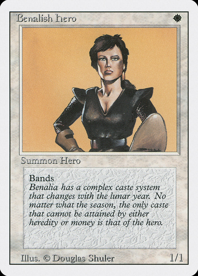 Benalish Hero [Revised Edition] | Game Master's Emporium (The New GME)