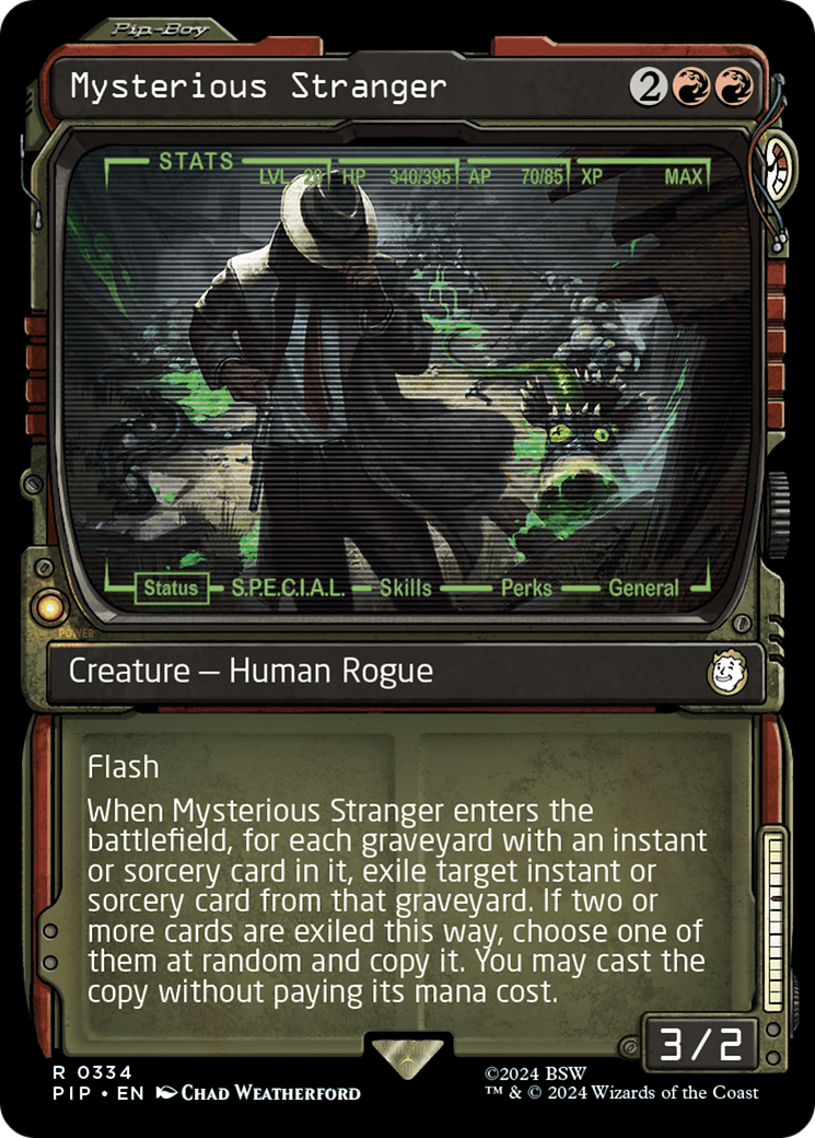 Mysterious Stranger (Showcase) [Fallout] | Game Master's Emporium (The New GME)