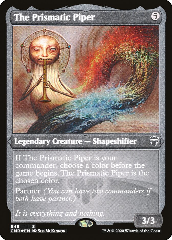 The Prismatic Piper (Etched) [Commander Legends] | Game Master's Emporium (The New GME)