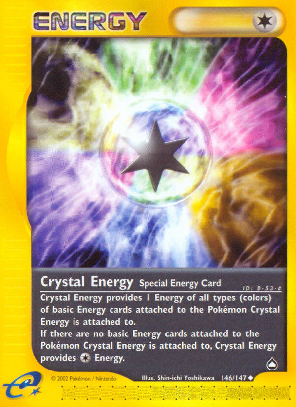 Crystal Energy (146/147) [Aquapolis] | Game Master's Emporium (The New GME)