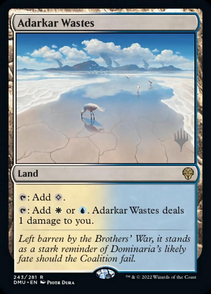 Adarkar Wastes (Promo Pack) [Dominaria United Promos] | Game Master's Emporium (The New GME)