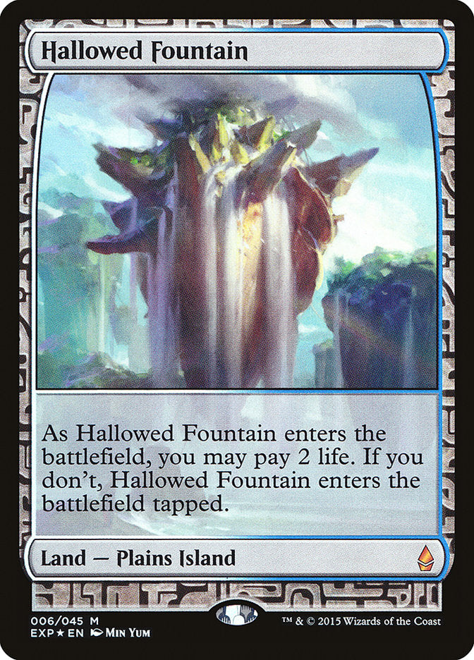 Hallowed Fountain [Zendikar Expeditions] | Game Master's Emporium (The New GME)