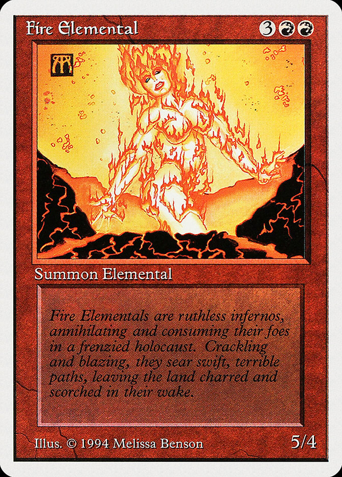 Fire Elemental [Summer Magic / Edgar] | Game Master's Emporium (The New GME)