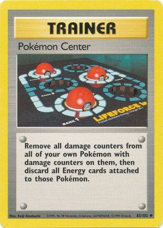 Pokemon Center (85/102) [Base Set Unlimited] | Game Master's Emporium (The New GME)