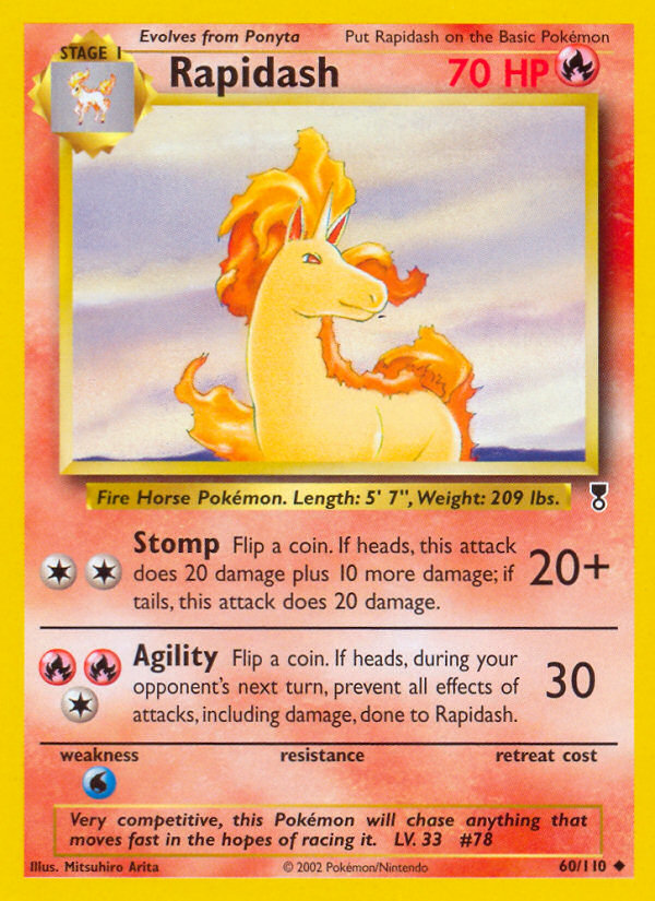 Rapidash (60/110) [Legendary Collection] | Game Master's Emporium (The New GME)