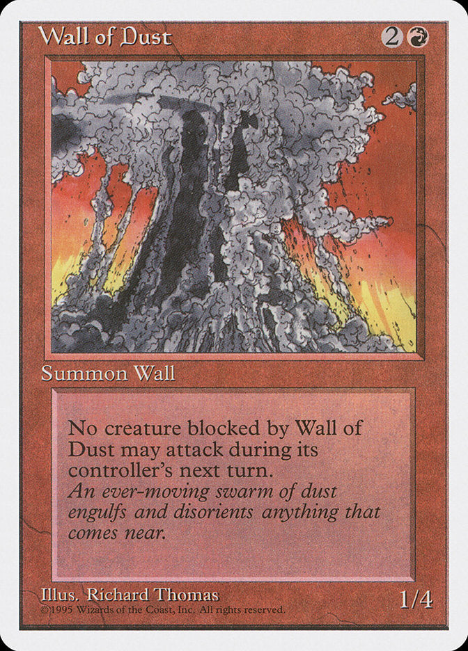 Wall of Dust [Fourth Edition] | Game Master's Emporium (The New GME)