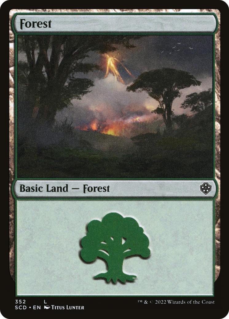 Forest (352) [Starter Commander Decks] | Game Master's Emporium (The New GME)