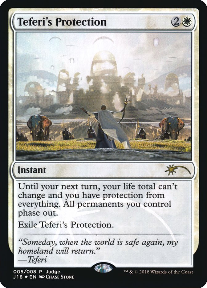 Teferi's Protection [Judge Gift Cards 2018] | Game Master's Emporium (The New GME)