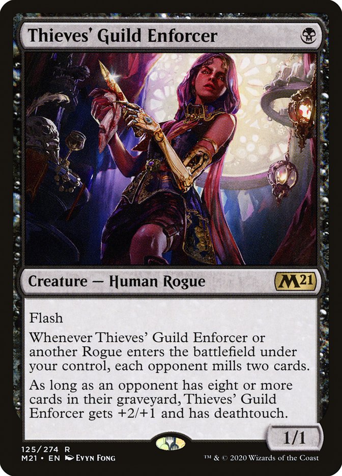 Thieves' Guild Enforcer [Core Set 2021] | Game Master's Emporium (The New GME)