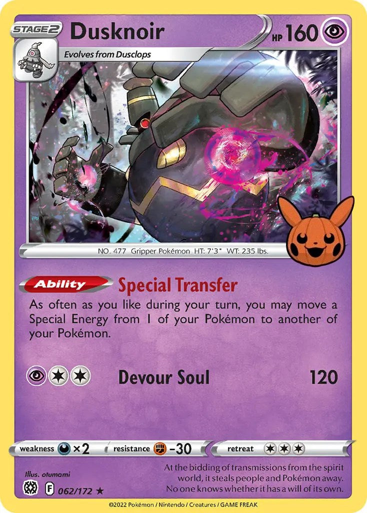 Dusknoir (062/172) [Trick or Trade] | Game Master's Emporium (The New GME)