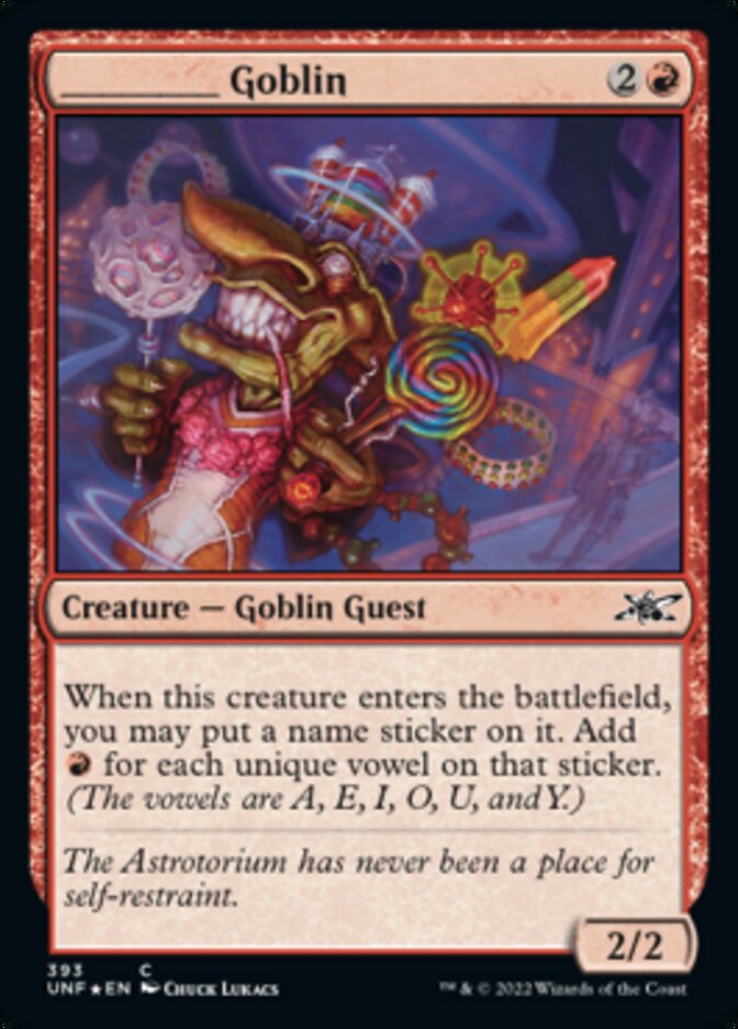 _____ Goblin (Galaxy Foil) [Unfinity] | Game Master's Emporium (The New GME)