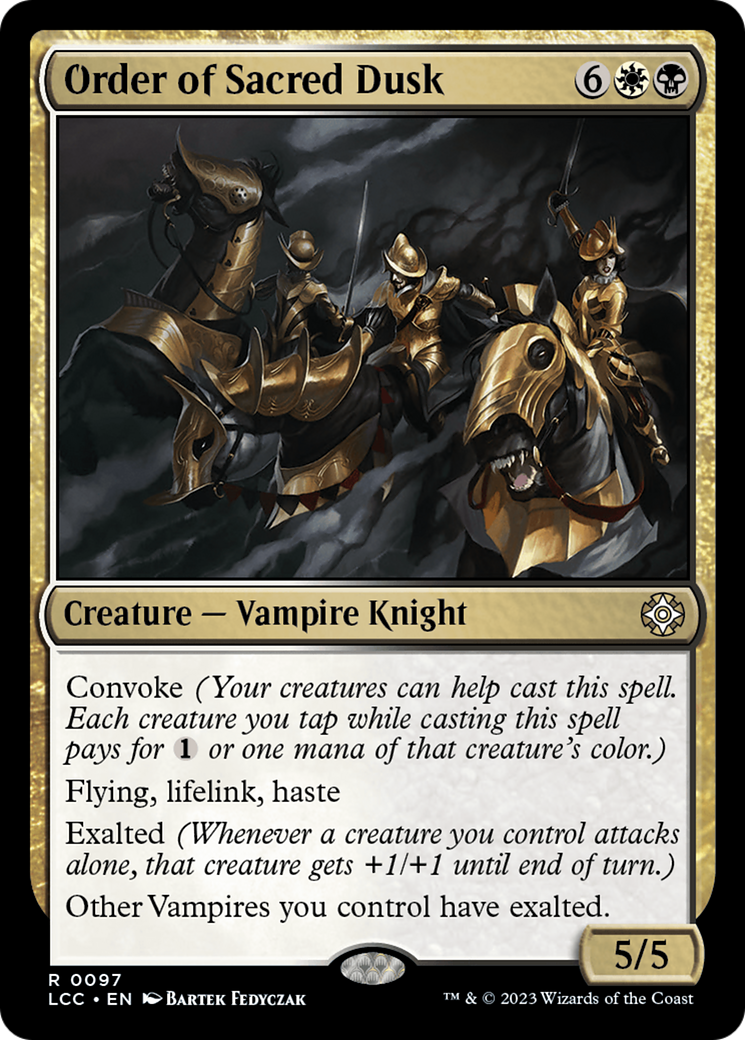 Order of Sacred Dusk [The Lost Caverns of Ixalan Commander] | Game Master's Emporium (The New GME)