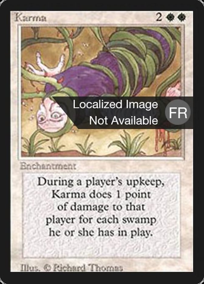 Karma [Foreign Black Border] | Game Master's Emporium (The New GME)