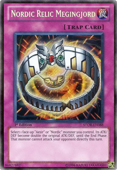 Nordic Relic Megingjord [STOR-EN088] Secret Rare | Game Master's Emporium (The New GME)