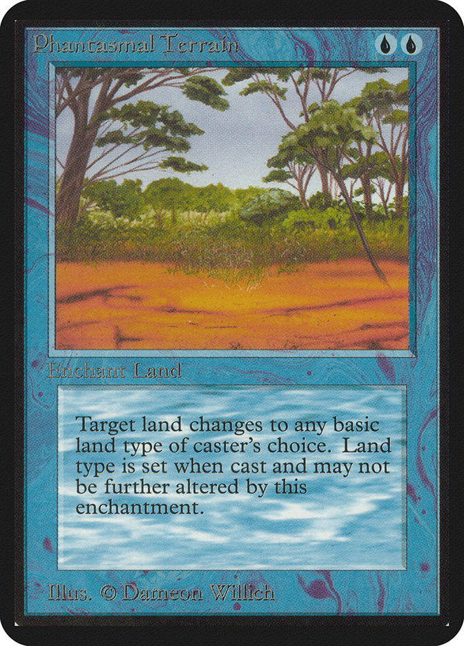 Phantasmal Terrain [Alpha Edition] | Game Master's Emporium (The New GME)