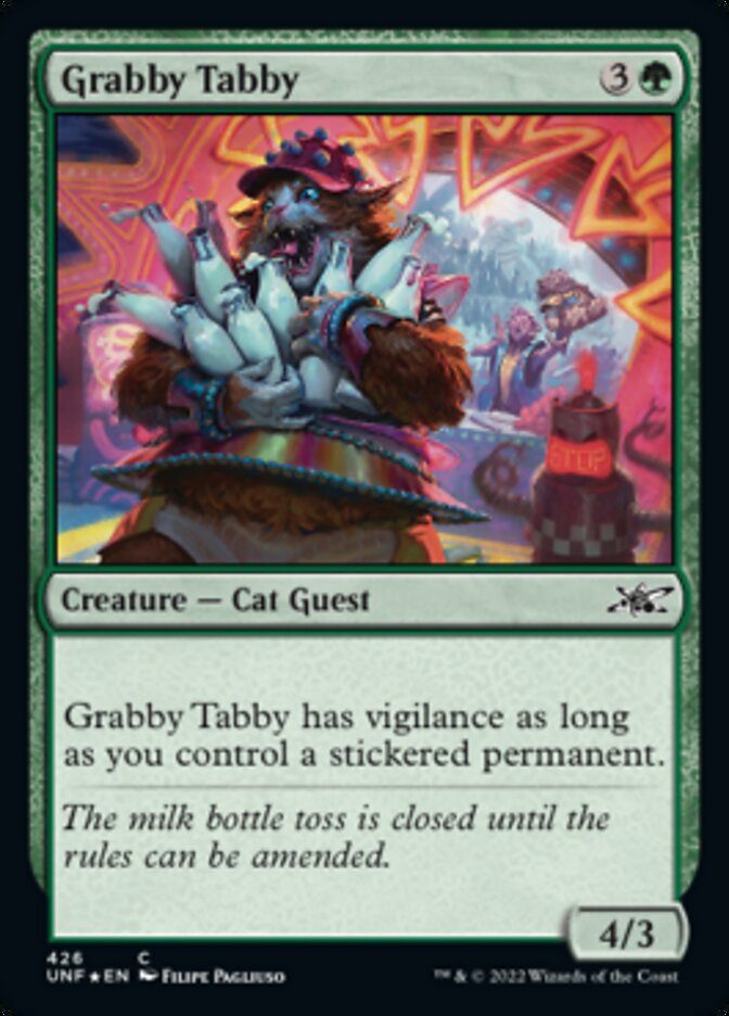 Grabby Tabby (Galaxy Foil) [Unfinity] | Game Master's Emporium (The New GME)