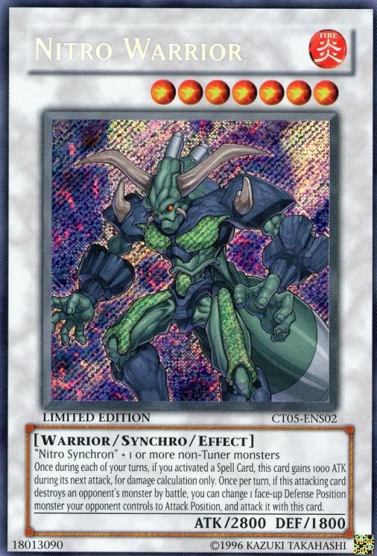 Nitro Warrior [CT05-ENS02] Secret Rare | Game Master's Emporium (The New GME)