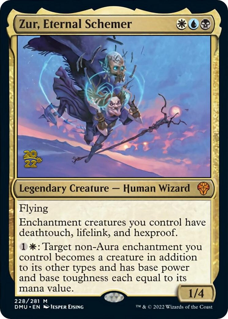 Zur, Eternal Schemer [Dominaria United Prerelease Promos] | Game Master's Emporium (The New GME)