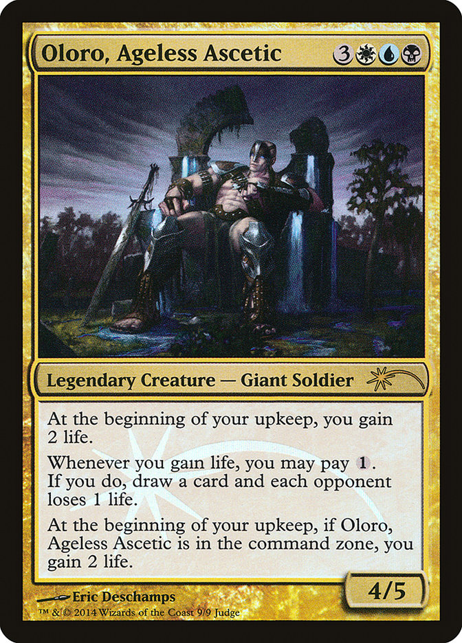 Oloro, Ageless Ascetic [Judge Gift Cards 2014] | Game Master's Emporium (The New GME)
