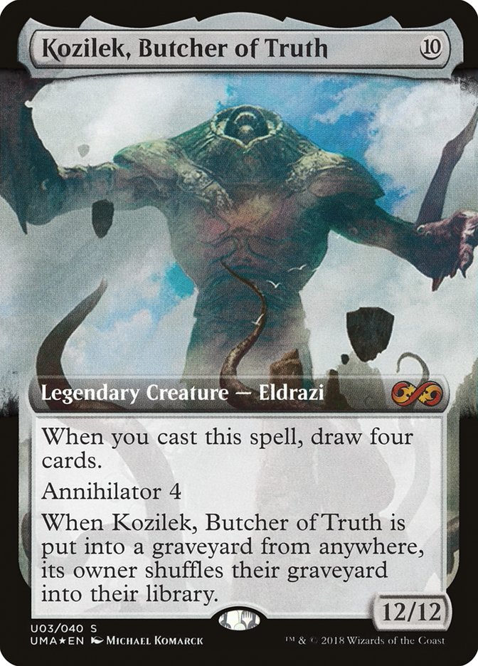 Kozilek, Butcher of Truth (Topper) [Ultimate Masters Box Topper] | Game Master's Emporium (The New GME)