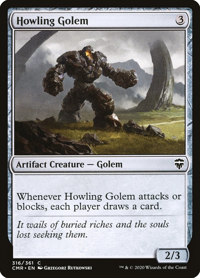 Howling Golem [Commander Legends] | Game Master's Emporium (The New GME)