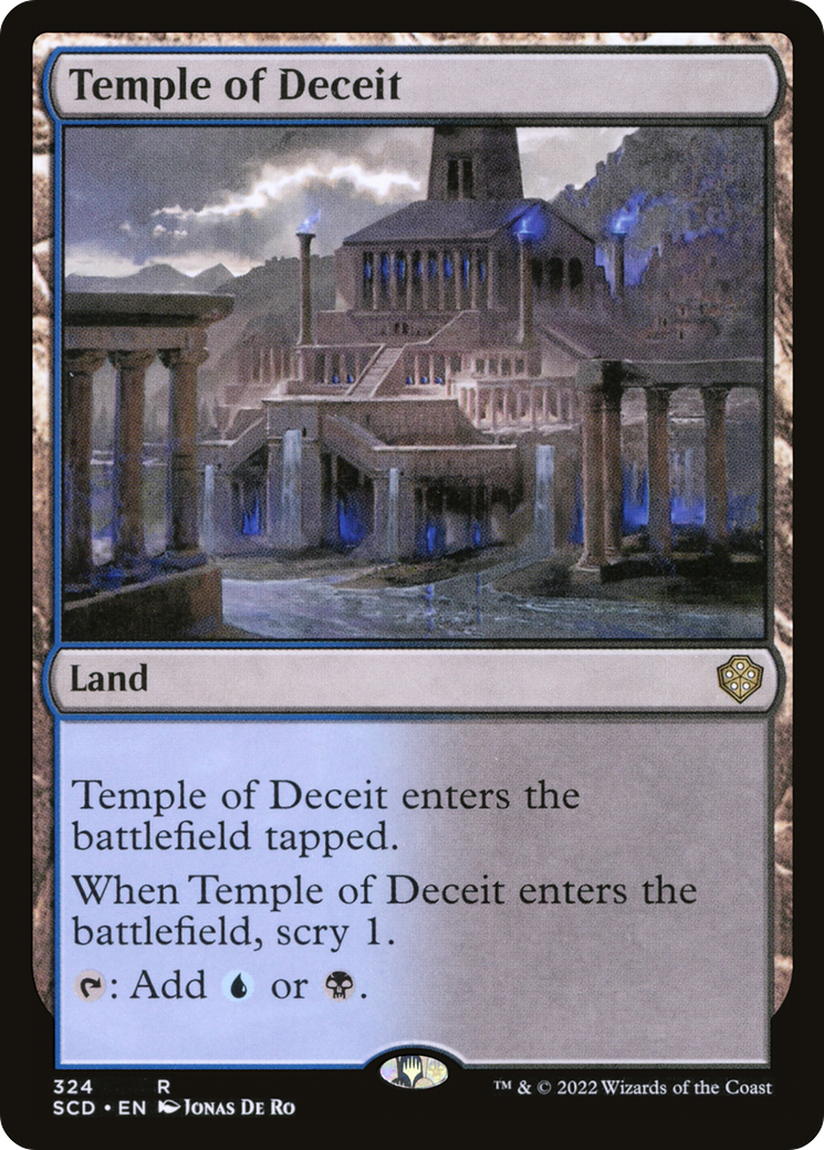 Temple of Deceit [Starter Commander Decks] | Game Master's Emporium (The New GME)