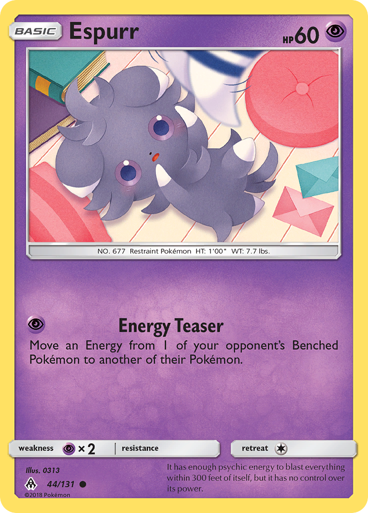 Espurr (44/131) [Sun & Moon: Forbidden Light] | Game Master's Emporium (The New GME)