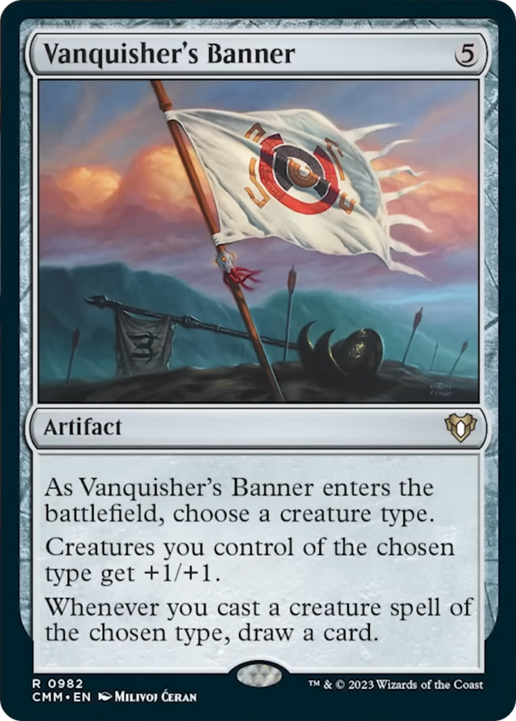 Vanquisher's Banner [Commander Masters] | Game Master's Emporium (The New GME)