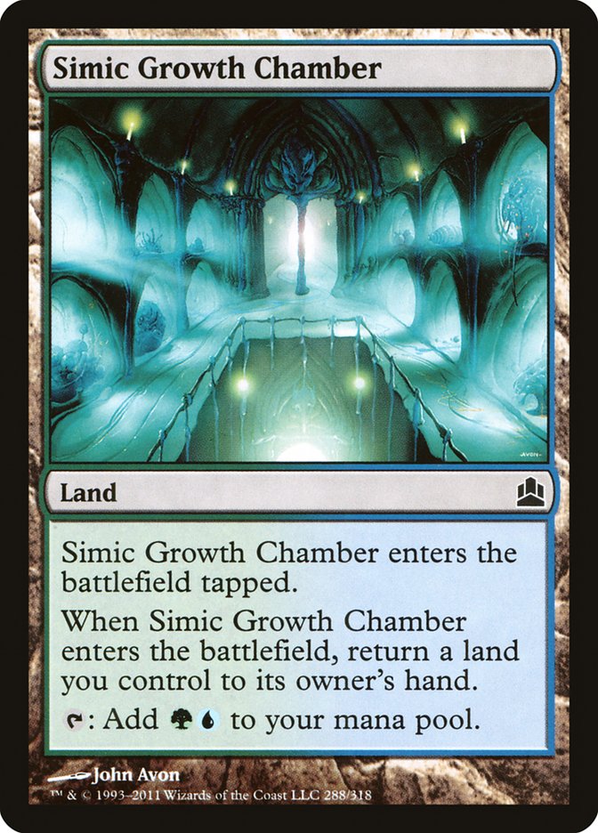 Simic Growth Chamber [Commander 2011] | Game Master's Emporium (The New GME)