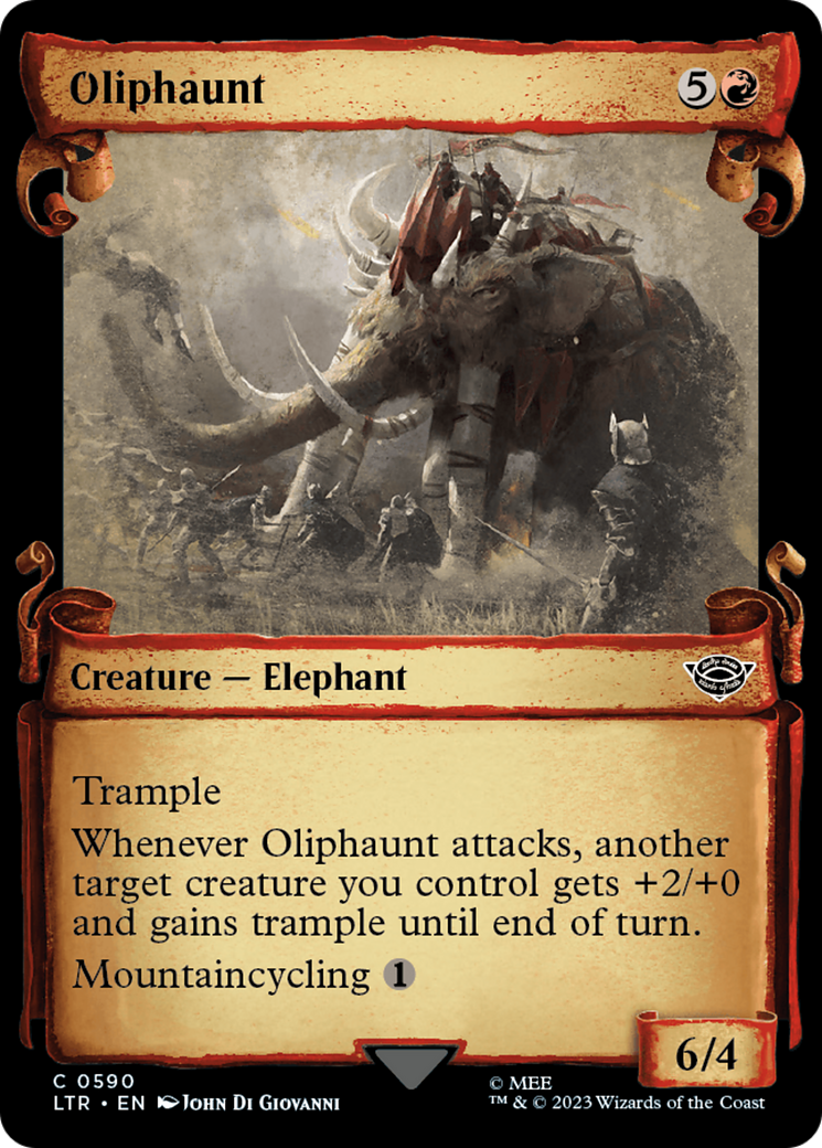 Oliphaunt [The Lord of the Rings: Tales of Middle-Earth Showcase Scrolls] | Game Master's Emporium (The New GME)