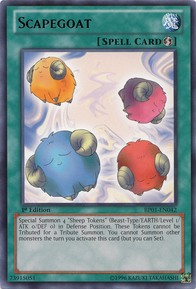 Scapegoat [BP01-EN042] Rare | Game Master's Emporium (The New GME)