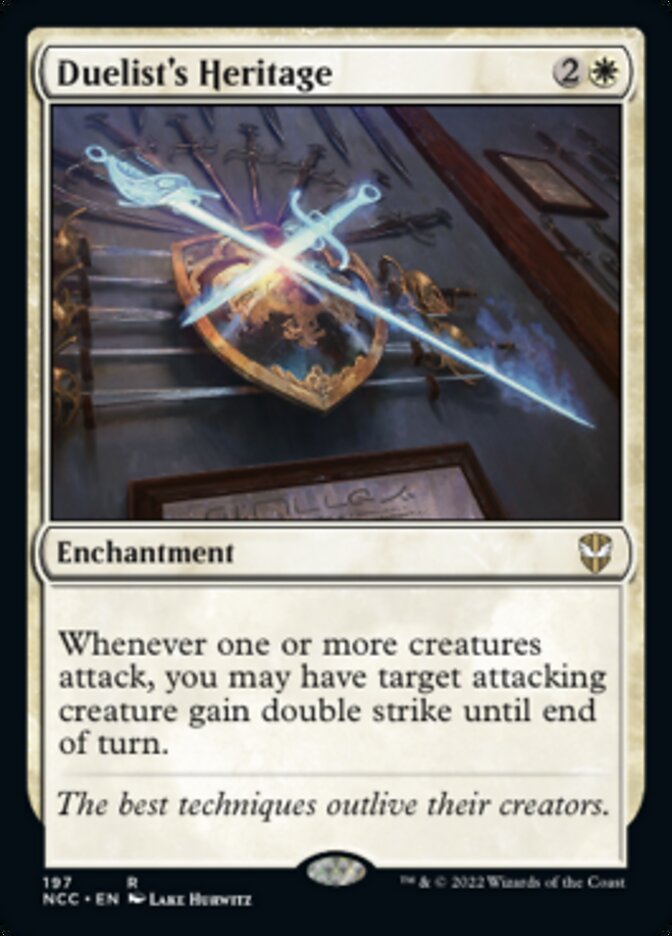 Duelist's Heritage [Streets of New Capenna Commander] | Game Master's Emporium (The New GME)