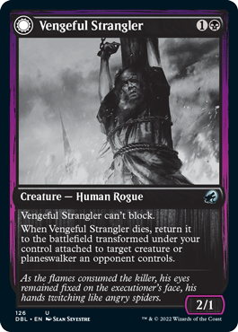 Vengeful Strangler // Strangling Grasp [Innistrad: Double Feature] | Game Master's Emporium (The New GME)